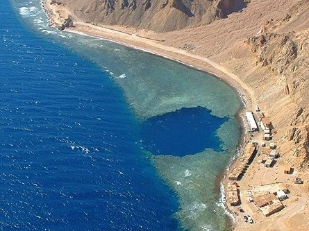 Blue Hole in Dahab