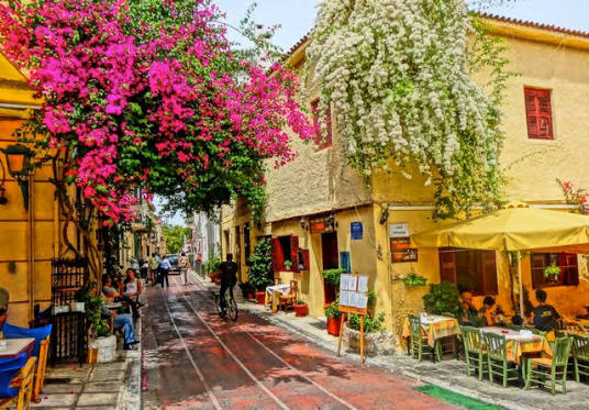 Mythical Greece: Athens, Land Tour, Mykonos & Santorini